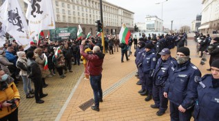 Снимка Димитър Кьосемарлиев Dnes bgЛидерът на партия Възраждане поведе протеста