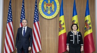 Американският държавен секретар Антъни Блинкън е на визита в Молдова