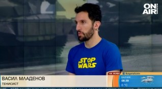 Тенисистът Васил Младенов се оказа блокиран в украинската столица Киев