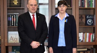 Главният прокурор на България Иван Гешев и главният прокурор на