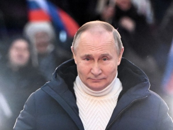 Руският президент Владимир Путин е носил марково яке на митинга
