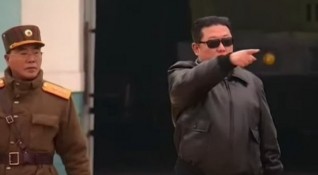 Севернокорейският ръководител Ким Чен ун лично е разпоредил и наблюдавал изстрелването