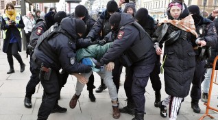 Над двадесет души бяха арестувани днес в парк в Москва