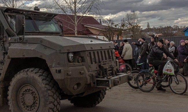 Руските войски разпръснаха проукраински митинг в Енергодар