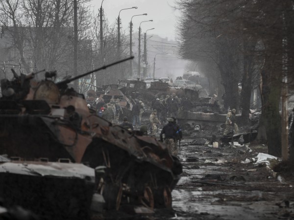 Руските въоръжени сили, нахлули на 24 февруари в Украйна, се