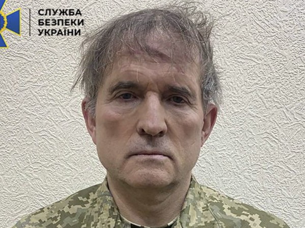 В Украйна е арестуван проруският политик Виктор Медведчук, който е