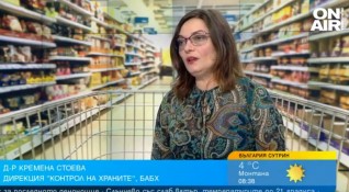 Българската агенция по безопасност на храните до момента е извършила