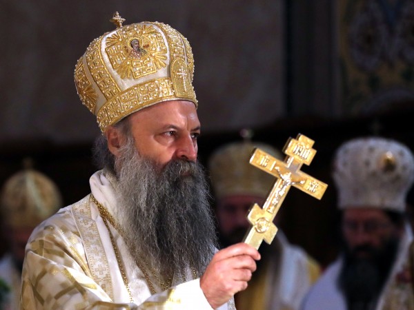 Сръбският епископ Фотий съобщи, че през изминалия уикенд в град