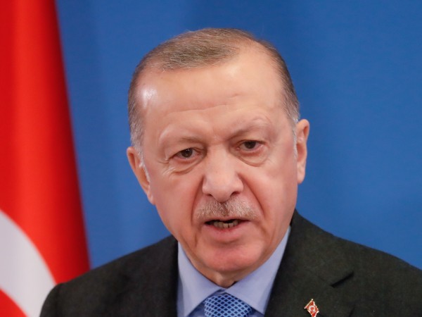 Президентът Реджеп Тайип Ердоган заяви в сряда, че Турция никога