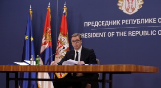 Сръбският държавен глава Александър Вучич обяви че е получил информация