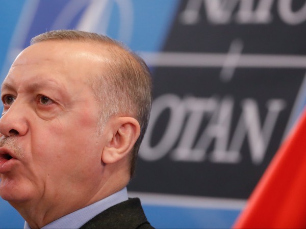 Президентът на Турция Реджеп Тайип Ердоган потвърди, че Анкара се