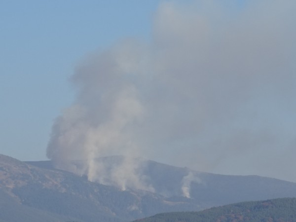 Пожар е възникнал днес в планината край Рилския манастир, казаха