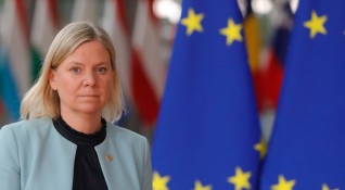 Премиерът на Швеция Магдалена Андершон обяви че е готова да