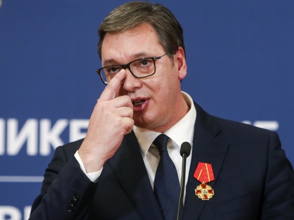 Сръбският президент Александър Вучич ще направи обръщение към нацията в
