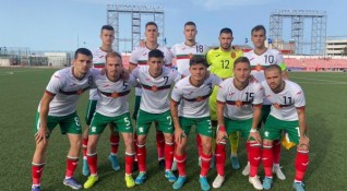 Младежкият национален отбор на България до 21 години завърши 1 1