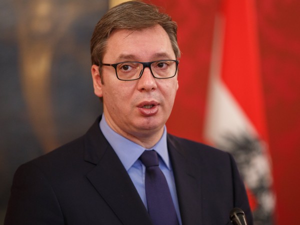 Президентът на Сърбия Александър Вучич обяви, че от ноември западната
