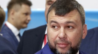 Лидерът на самопровъзгласилата се Донецка народна република ДНР Денис Пушилин