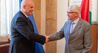 Главният прокурор Иван Гешев се срещна в Будапеща с главния