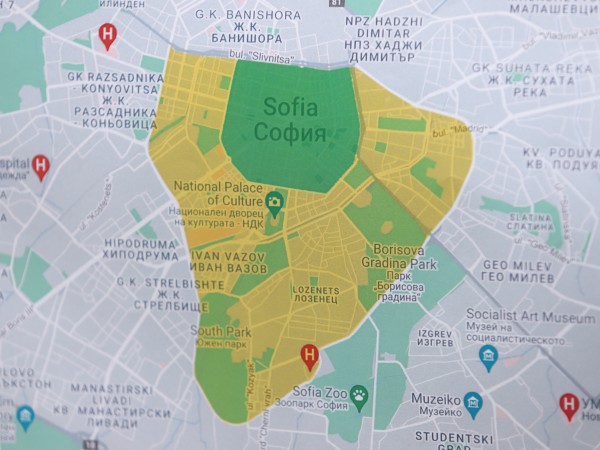 Всеки ден през центъра на София минават 170 000 коли
