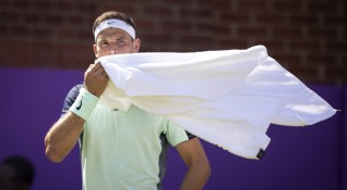 Най добрият български тенисист Григор Димитров отпадна още в първи кръг