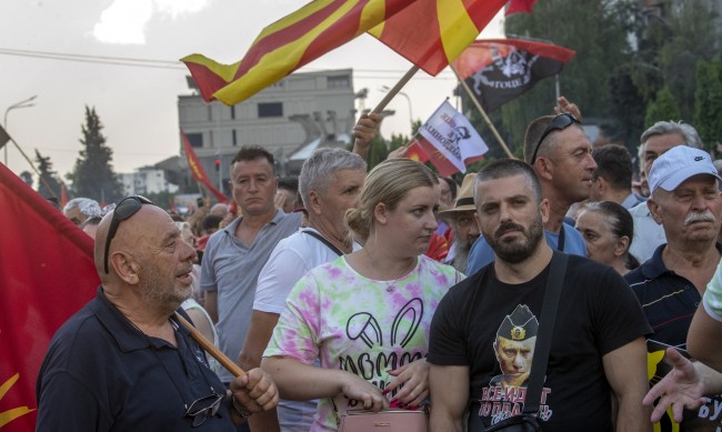 Отново протести в Северна Македония