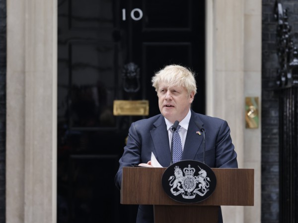 Борис Джонсън заяви, че подава оставка като министър-председател на Великобритания,