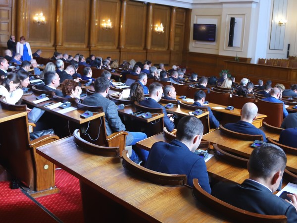 Народното събрание ще обсъди на първо четене промените в закона