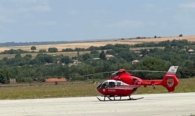 Румънските хеликоптери прибраха ранените при катастрофата край Търново