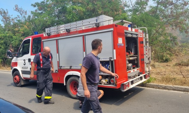 Мъж загина при пожар във вилна зона Росенец