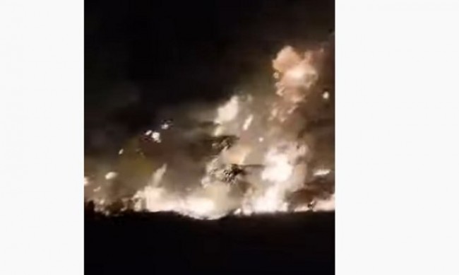 Български туристи евакуирани заради пожара на остров Тасос