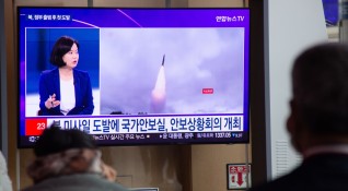 Северна Корея изстреля днес две крилати ракети предаде Франс прес