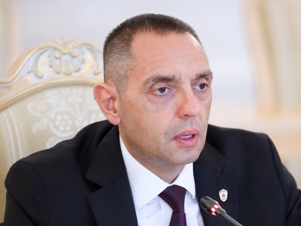 Вътрешният министър на Сърбия Александър Вулин проведе разговор с руския