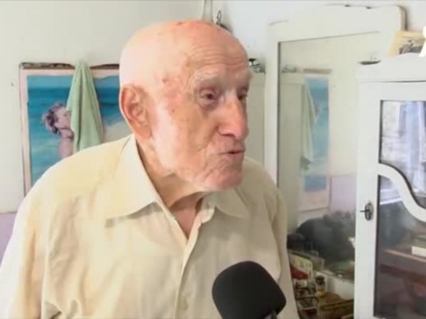 94-годишният Димитър Иванов прочу горнооряховското село Горски Горен Тръмбеш след