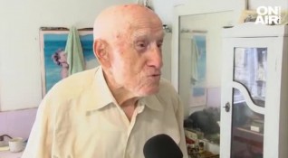 94 годишният Димитър Иванов прочу горнооряховското село Горски Горен Тръмбеш след