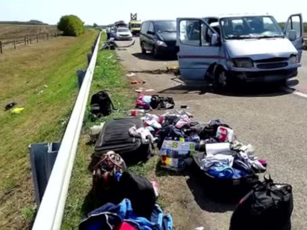 В катастрофиралия бус на магистралата в Будапеща са пътували предимно