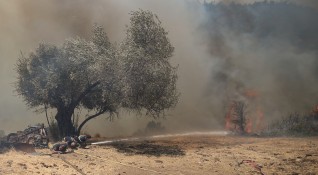 Голям горски пожар се разрази в турския средиземноморски окръг Анталия
