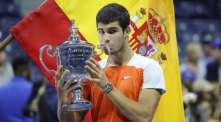 Испанецът Карлос Алкарас стана шампион на US Open и световен
