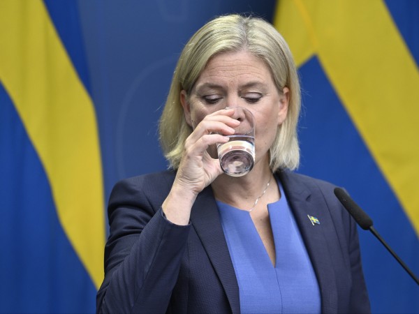 Шведската министър-председателка, социалдемократката Магдалена Андершон, призна поражението си на оспорваните