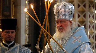 Патриарх Кирил е болен от COVID 19 състоянието му е задоволително