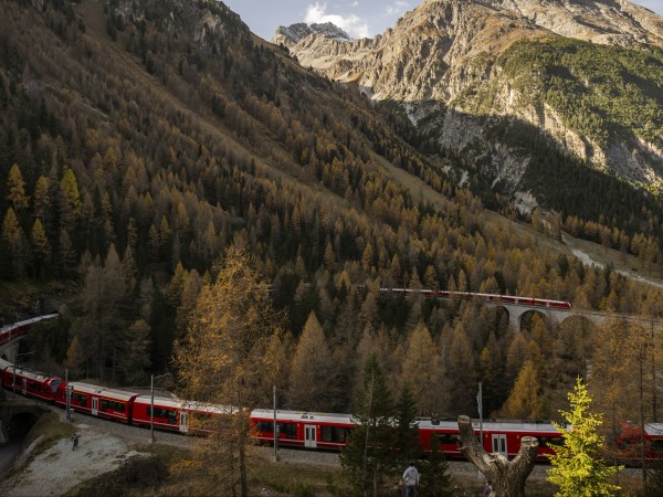 Швейцарски железопътен оператор постави нов рекорд за осъществяване на пътуване