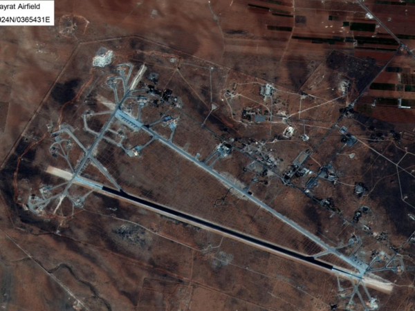 Израел нанесе удар срещу военновъздушната база в Шайрат, в сирийската