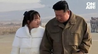Севернокорейските медии показаха дъщерята на лидера Ким Чен ун за която