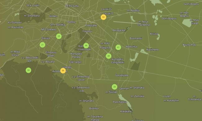 София се нареди на 59-о място в света по мръсен въздух