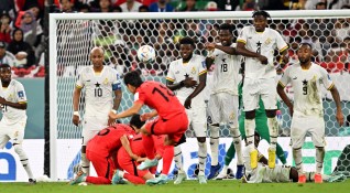 Южна Корея надигра Гана но в крайна сметка загуби втория