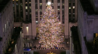 В Манхатън включиха светлините на голямата елха, съобщи Ню Йорк