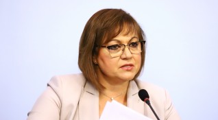 Лидерът на БСП Корнелия Нинова отново повтори позицията на партията