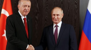 Турският президент Реджеп Ердоган каза на руския си колега Владимир