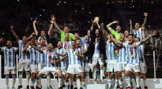 Снимка БГНЕСАржентина е на върха на световния футбол за следващите