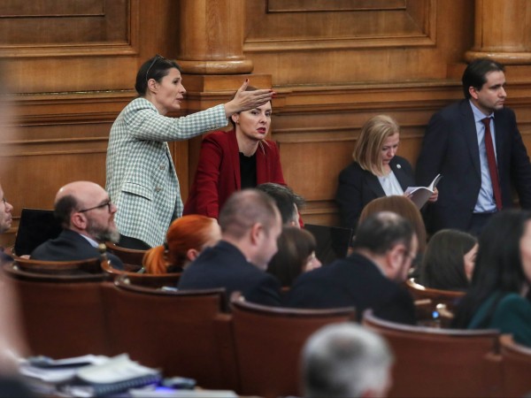 Служебният министър на финансите Росица Велкова съобщи пред депутатите, че