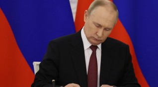Руският президент Владимир Путин подписа закон в който е предвиден
